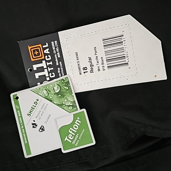 (SET OF 2) 5.11 Tactical Women's Taclite Pro Ripstop Pants Black - Picture 7 of 11